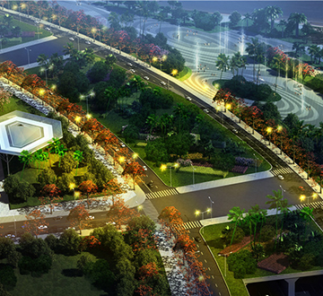 泉州臺商投資區(qū)海灣大道道路及景觀工程